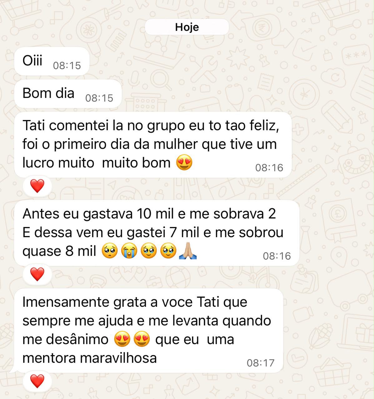 Depoimento real de cliente 1